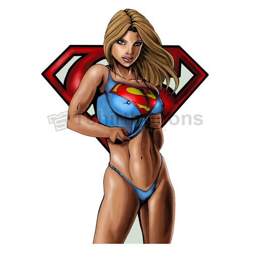 Supergirl T-shirts Iron On Transfers N7707